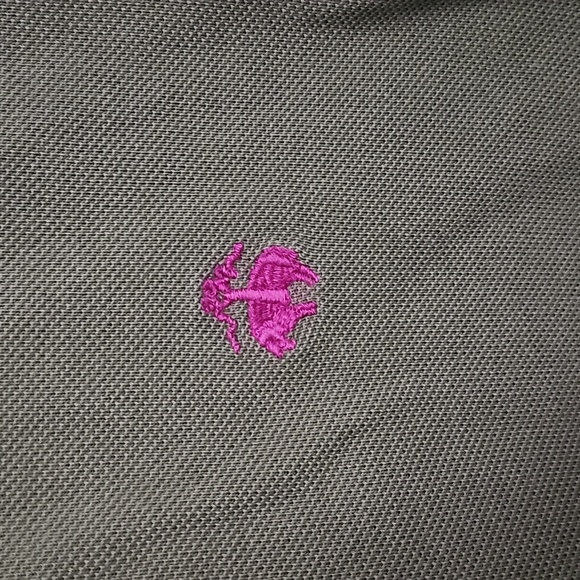 Brooks Brothers Size M Green Polo Shirt - Picture 3 of 5